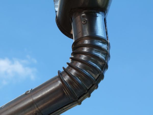Metal Downspout Installation in Racine