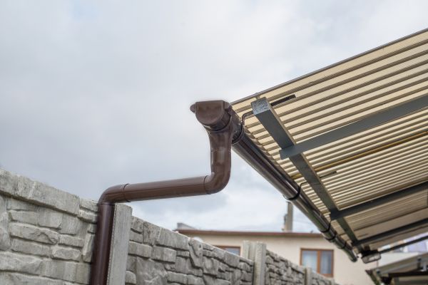 Plastic Downspout Installation in Racine